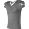 Custom Pro Flex Cut Belt Length Football Jersey Charcoal/ White