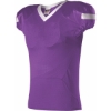 Custom Pro Flex Cut Belt Length Football Jersey Purple/ White