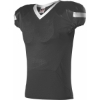 Custom Youth Pro Flex Cut Belt Length Football Jersey Black/ White