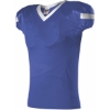 Custom Youth Pro Flex Cut Belt Length Football Jersey Royal/ White