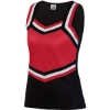 Custom Womens Pike Cheer Shell Black/ Red/ White