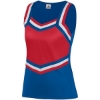 Custom Womens Pike Cheer Shell Royal/ Red/ White