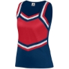 Custom Girls Pike Cheer Shell Navy/ Red/ White
