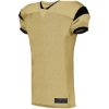 Custom Mens Slant Football Jersey Vegas Gold/ Black