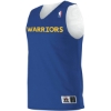 Custom Mens NBA Logod Reversible Jersey Golden State Warriors