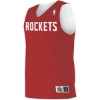 Custom Mens NBA Logod Reversible Jersey Houston Rockets