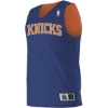 Custom Mens NBA Logod Reversible Jersey New York Knicks