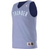 Custom Mens NBA Logod Reversible Jersey Oklahoma City Thunder