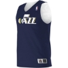 Custom Mens NBA Logod Reversible Jersey Utah Jazz