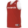 Custom Mens NBA Logod Reversible Jersey Washington Wizards