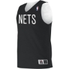 Custom Youth NBA Logod Reversible Jersey Brooklyn Nets
