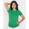 Custom Womens USA-Made Fine Jersey T-Shirt Kelly Green