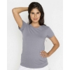 Custom Womens USA-Made Fine Jersey T-Shirt Slate