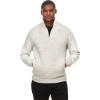 Custom Unisex Ultimate Fleece Quarter-Zip Sweatshirt Oatmeal Heather