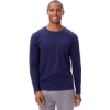 Custom Unisex Impact Long-Sleeve T-Shirt Navy