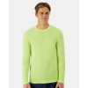 Custom Unisex Cool DRI® Cotton Touch Long Sleeve T-Shirt Safety Green