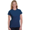 Custom Womens USA-Made Fine Jersey T-Shirt Navy
