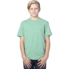 Custom Youth Triblend T-Shirt Green Triblend