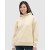 Custom Womens USA-Made Hooded Sweatshirt Cream