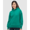 Custom Womens USA-Made Hooded Sweatshirt Kelly Green