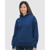 Custom Womens USA-Made Hooded Sweatshirt Navy