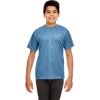 Custom Youth Cool & Dry Sport Performance Interlock T-shirt Indigo