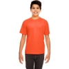 Custom Youth Cool & Dry Sport Performance Interlock T-shirt Orange