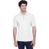 Custom Mens Classic Piqué Polo White