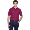 Custom Mens Whisper Piqué Polo Wine