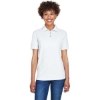 Custom Womens Whisper Pique Polo White