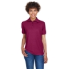 Custom Womens Whisper Pique Polo Wine