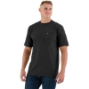 Custom Mens Tall Heavyweight Pocket T-Shirt Black