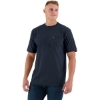 Custom Mens Tall Heavyweight Pocket T-Shirt Navy
