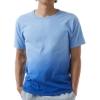 Custom Unisex Classic Jersey Dip Dye T-Shirt Athletic Royal Ombre