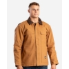 Custom Mens Tall Heritage Cotton Duck Chore Jacket Brown Duck
