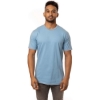 Custom Unisex Fashion T-Shirt Niagara Blue
