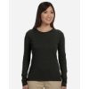 Custom Womens Classic Long Sleeve T-Shirt Black