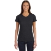 Custom Womens Eco Blend T-Shirt Charcoal/ Black