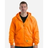 Custom Mens Tall Heritage Thermal Lined Hooded Sweatshirt Orange