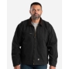 Custom Mens Highland Washed Gasoline Jacket Black