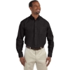 Custom Mens Essential Poplin Black