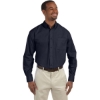 Custom Mens Essential Poplin Navy