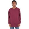 Custom Unisex Active Long Sleeve T-Shirt Burgundy