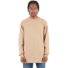 Custom Unisex Active Long Sleeve T-Shirt Khaki