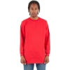 Custom Unisex Active Long Sleeve T-Shirt Red
