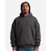 Custom Unisex Garment-Dyed Double Layer Reversible Hooded Sweatshirt Gunmetal