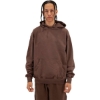 Custom Unisex Los Angeles Garment-Dyed Hooded Sweatshirt Mocha