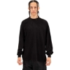 Custom Unisex Max Heavyweight Garment-Dyed Long Sleeve T-Shirt Black