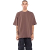 Custom Unisex Garment-Dyed Designer T-Shirt Mocha