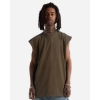 Custom Unisex Garment-Dyed Muscle Tee Mocha